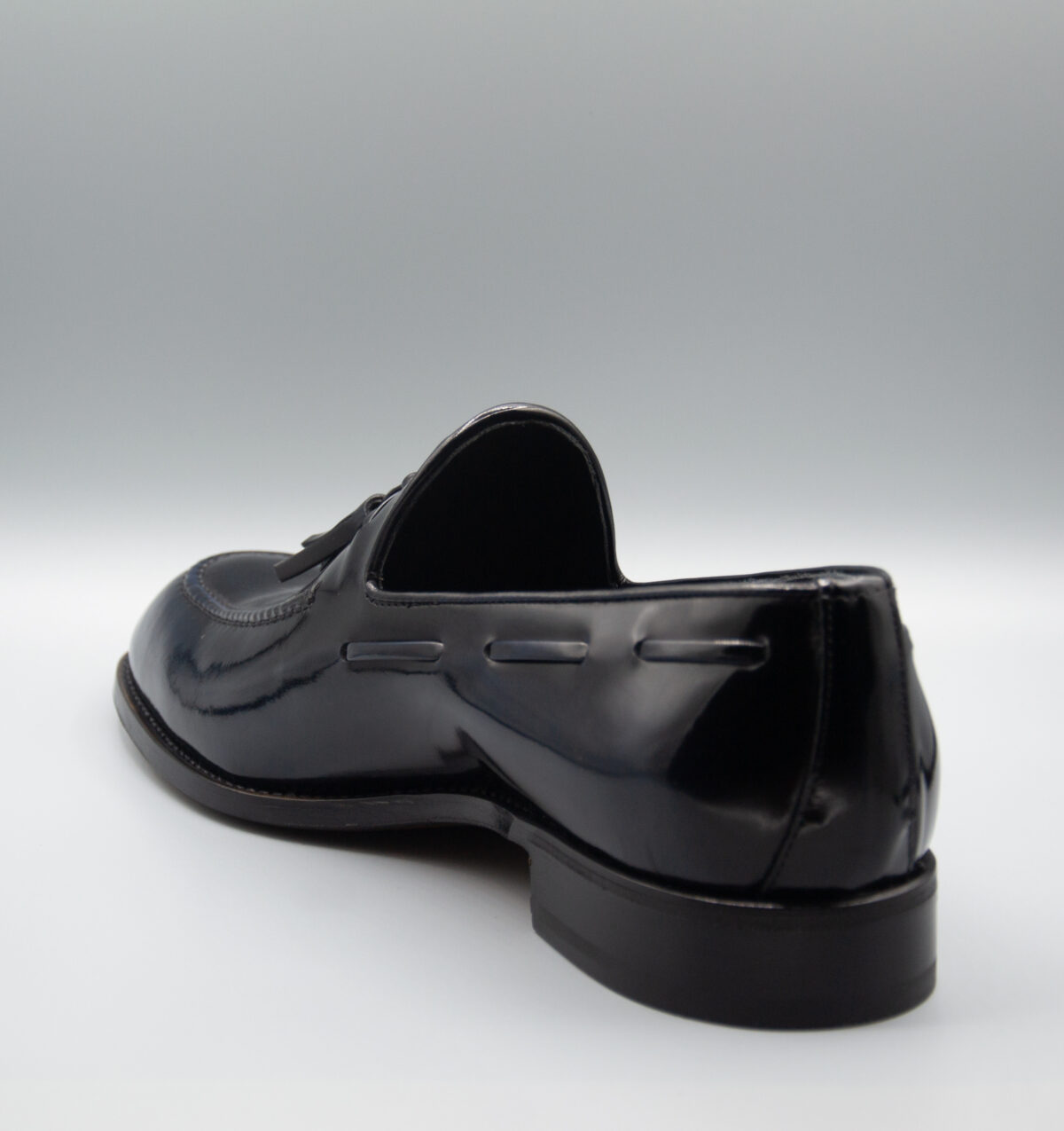 Lux - Mocassino in Cordovan Blu - immagine 4