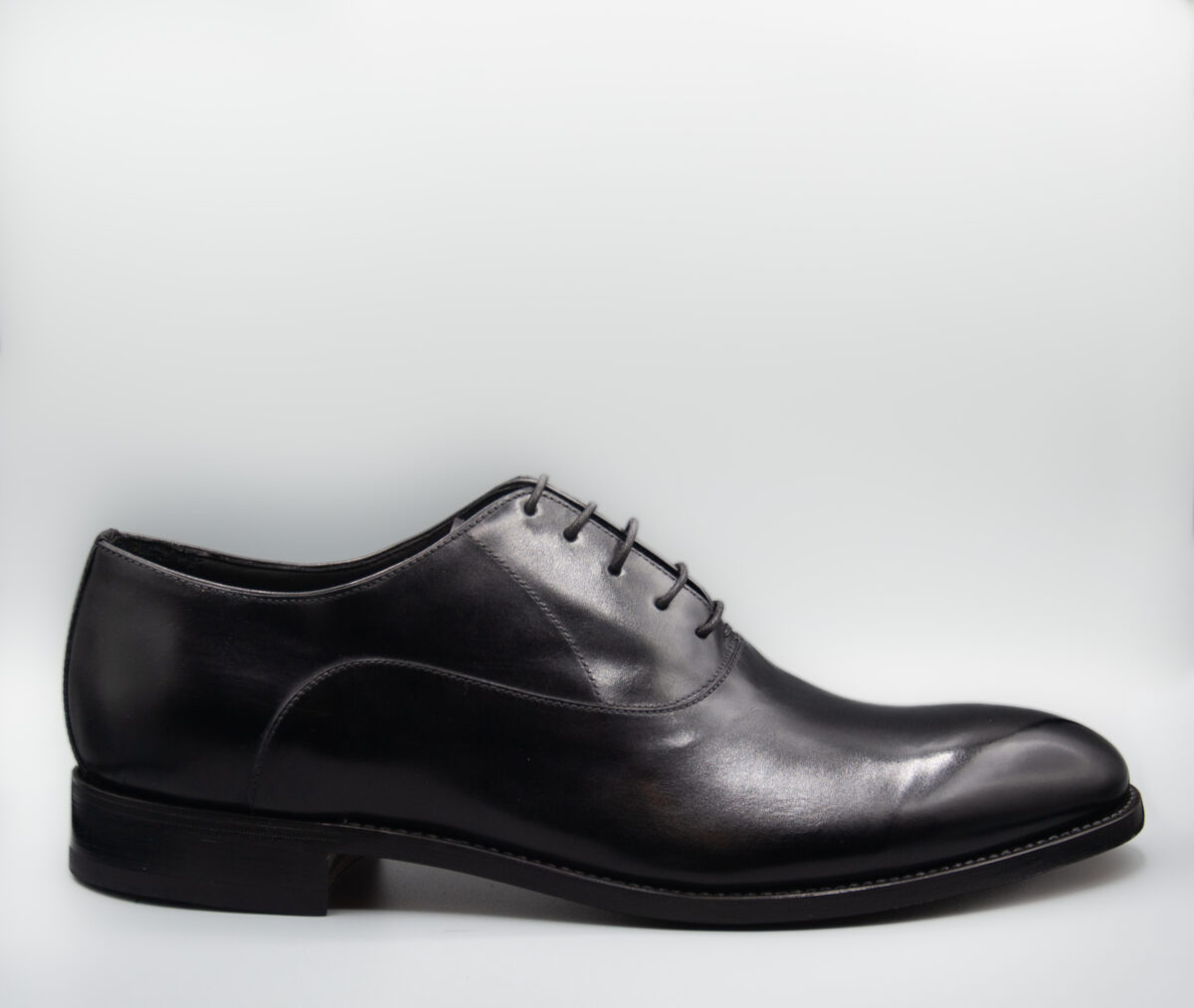 Virtus - Oxford in pelle nera - immagine 3