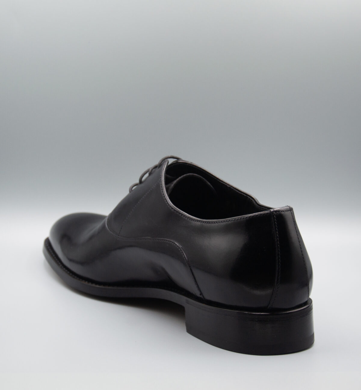 Virtus - Oxford in pelle nera - immagine 4
