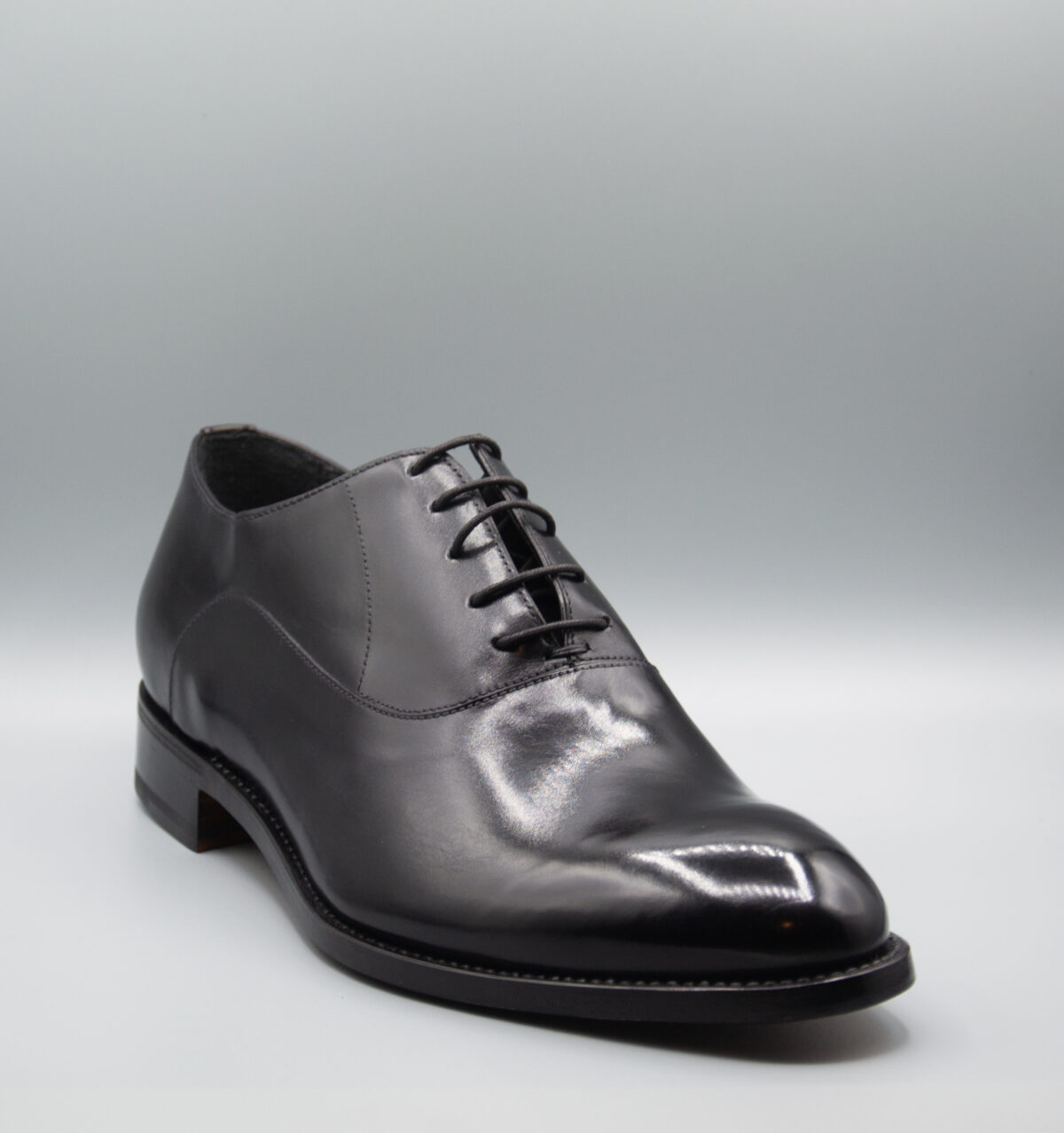 Virtus - Oxford in pelle nera - immagine 2