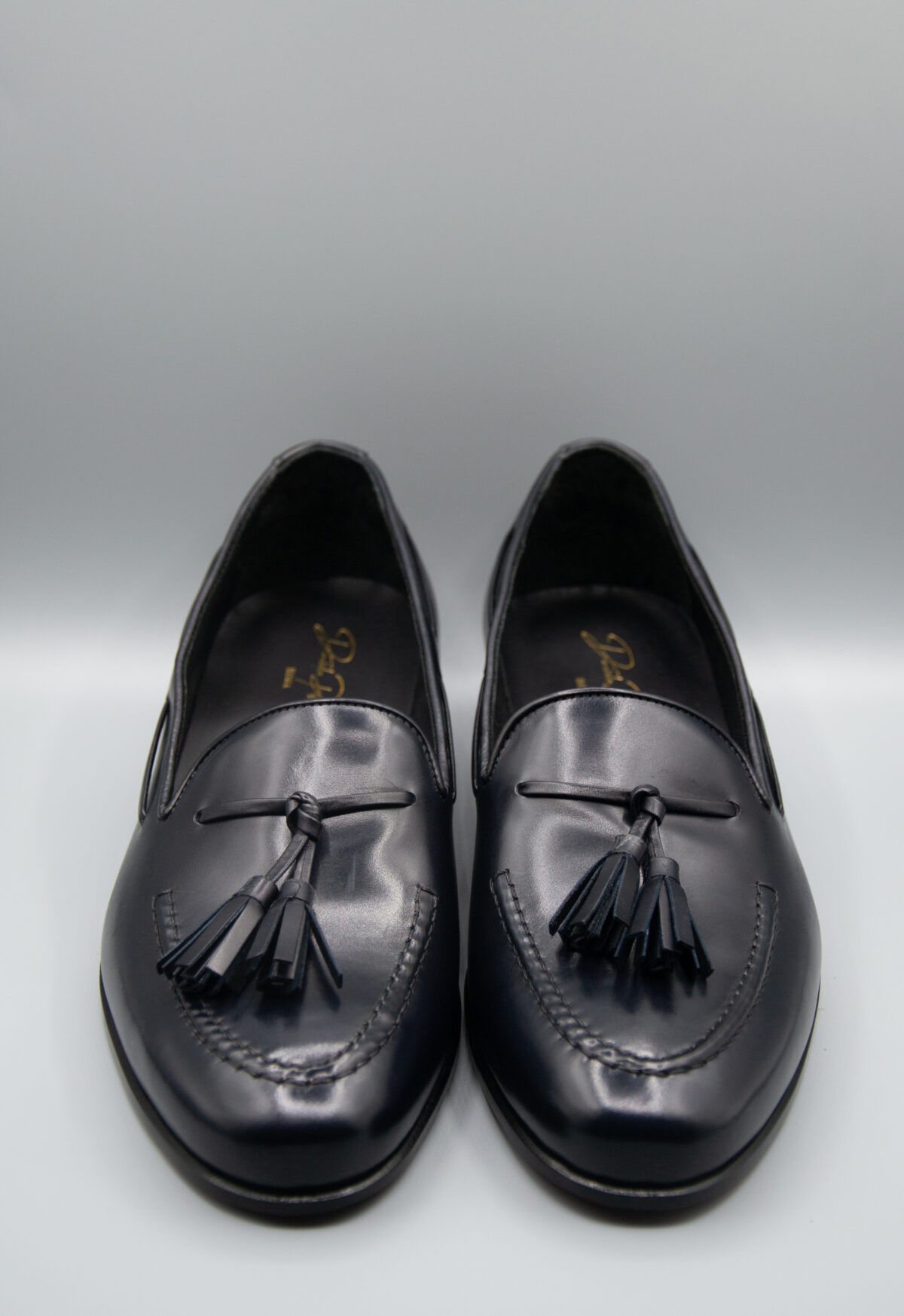 Magnifica - Mocassino in pelle blu