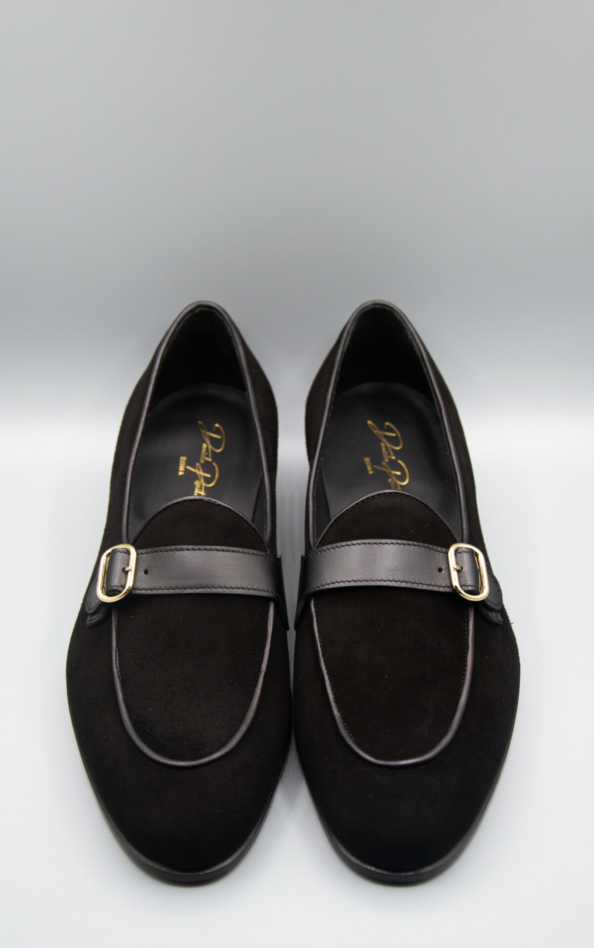 Laudo - Mocassino camoscio nero