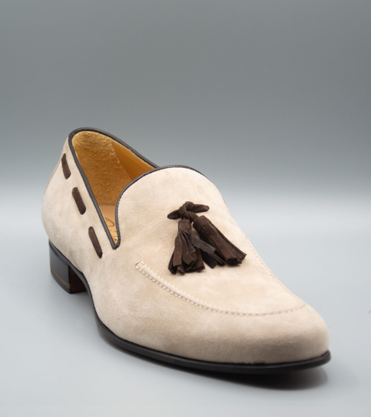 Libido - Mocassino in camoscio stucco - immagine 3